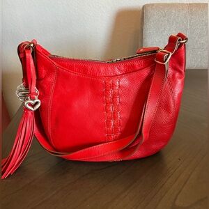 Brighton Celistina Red Leather handbag